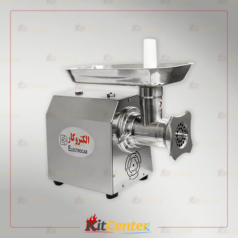 چرخ گوشت سایز 12 الکتروکار مدل EC-17 (تمام استیل)