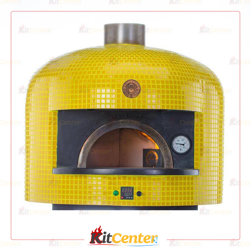 فر پیتزا گنبدی کلاسیک Manforno سایز 170 مدل Powerman 130CT