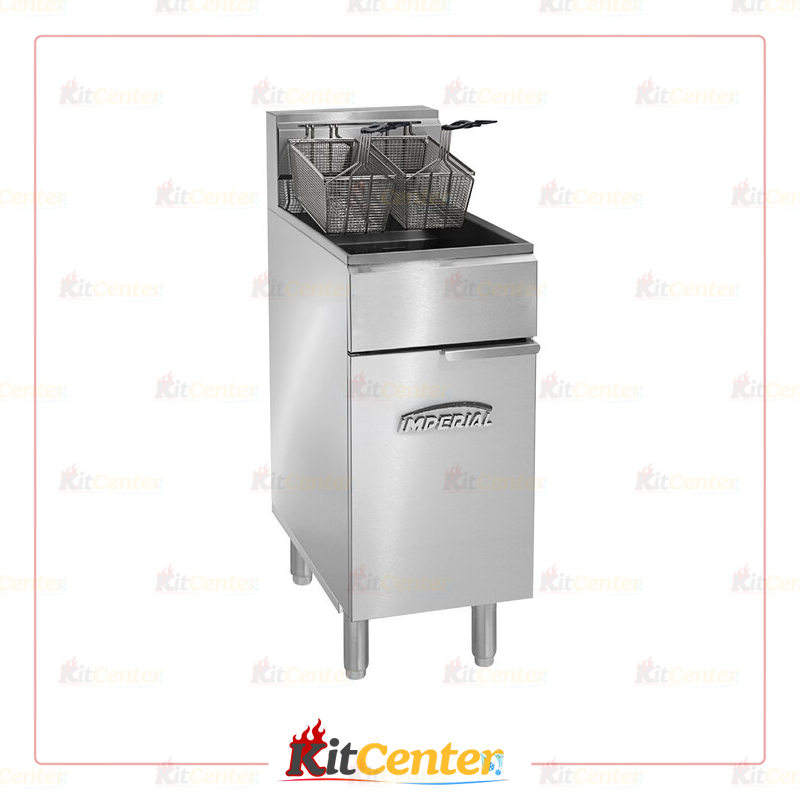 سرخ کن گازی دو سبده مبله امپریال مدل Imperial IFS-40