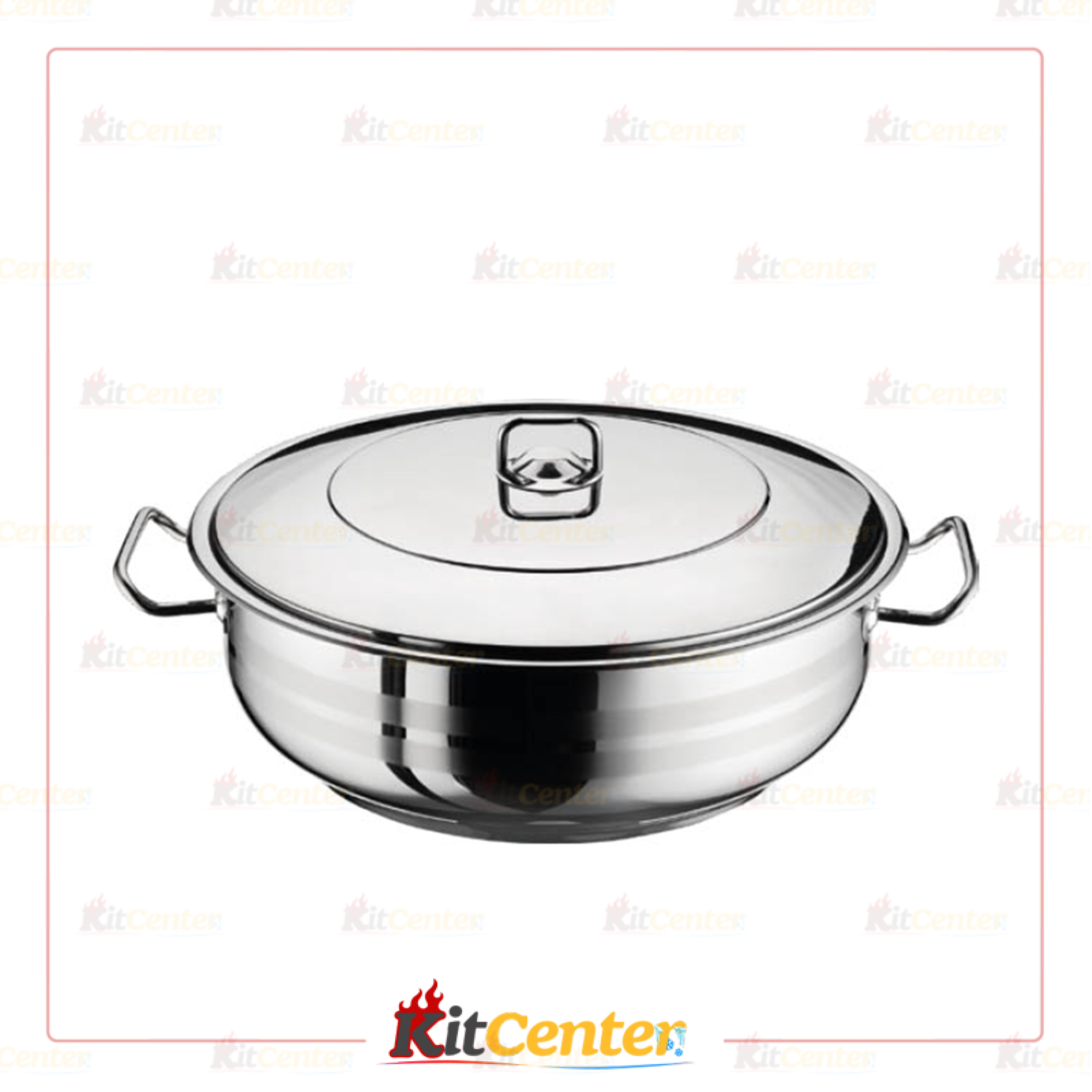 ماهیتابه استیل هاس جوهر سایز 13*34 مدل Hascevher Gastro